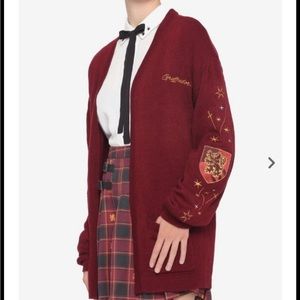 Rare Harry Potter cardigan. Gryffindor house.